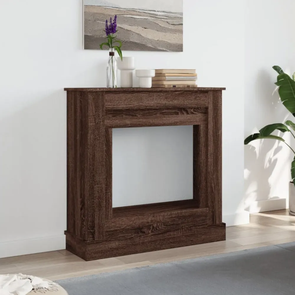 Haardombouw 90x30x90 cm bewerkt hout ig>vidaXL Clearance