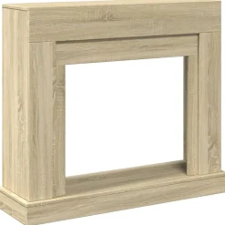 Haardombouw 100x30x87,5 cm bewerkt hout kleurig>vidaXL Hot