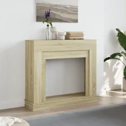 Haardombouw 100x30x87,5 cm bewerkt hout kleurig><noscript><img width=