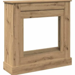 Haardombouw 90x30x90 cm bewerkt hout>vidaXL Sale