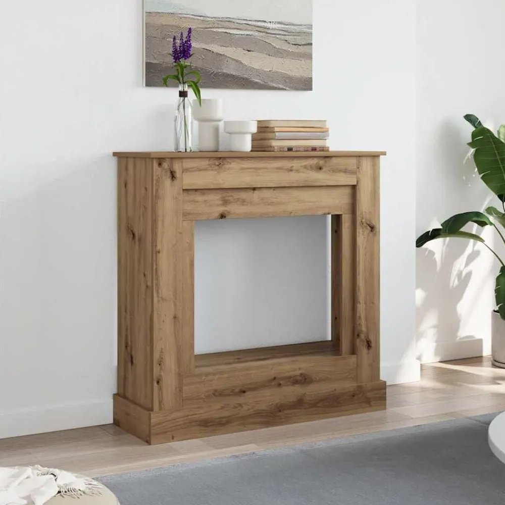 Haardombouw 90x30x90 cm bewerkt hout>vidaXL Sale