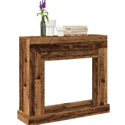 Haardombouw 100x30x87,5 cm bewerkt hout kleurig>vidaXL Clearance