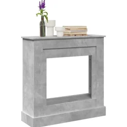 Haardombouw 90x30x90 cm bewerkt hout>vidaXL Outlet