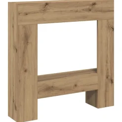 Haardombouw 81x18x82 cm bewerkt hout>vidaXL Hot