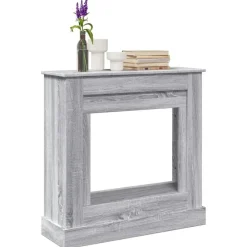 Haardombouw 90x30x90 cm bewerkt hout eikenkleur>vidaXL Best