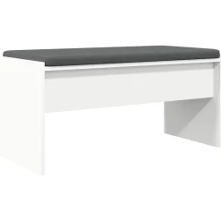 Halbank met kussen 80 x 38 x 46 cm>vidaXL New