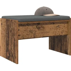 Halbank met kussen Oudhout 63 x 38 x 40 cm><noscript><img width=