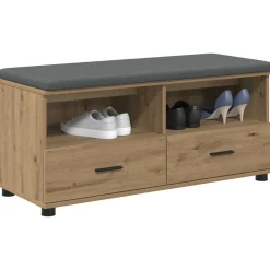 Halbank met kussen met lade Artisan Eik 100 x 38 x 46 cm><noscript><img width=