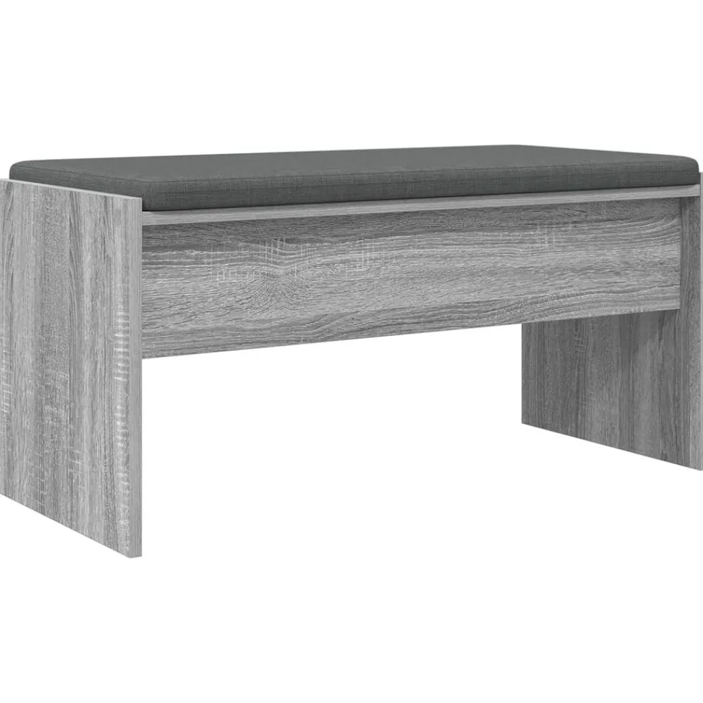 Halbank met kussen 83 x 38 x 40 cm>vidaXL Online