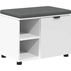 Halbank 60 x 38 x 46 cm Geïndustrialiseerd hout en stof>vidaXL Online