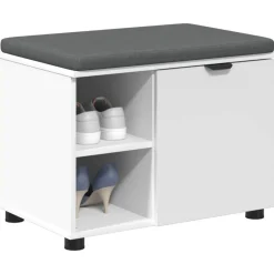 Halbank 60 x 38 x 46 cm Geïndustrialiseerd hout en stof><noscript><img width=