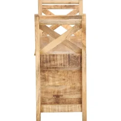 Bankjes*vidaXL Halbankje 103x33x72 cm massief mangohout