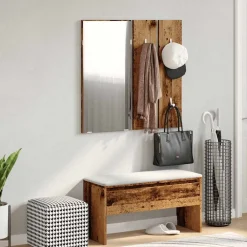 Halmeubelset bewerkt hout kleurig>vidaXL Best