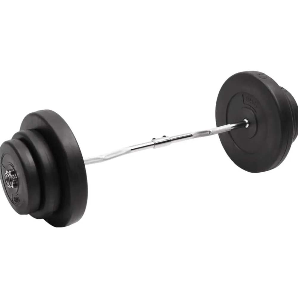Halter gebogen met gewichten 60 kg>vidaXL Hot
