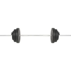 Fitness*vidaXL Halter met gewichten 60 kg