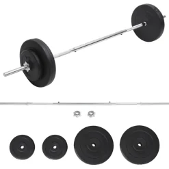Halter met gewichten 30 kg>vidaXL Discount
