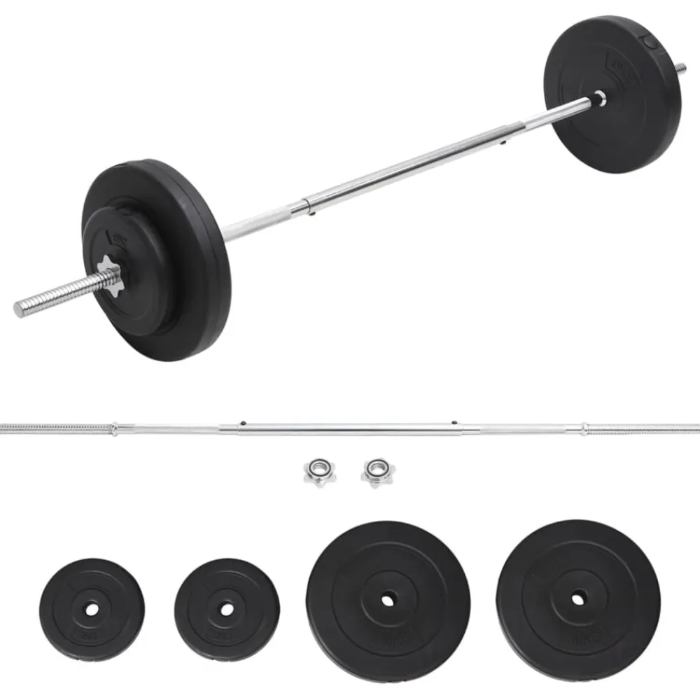 Halter met gewichten 30 kg>vidaXL Discount