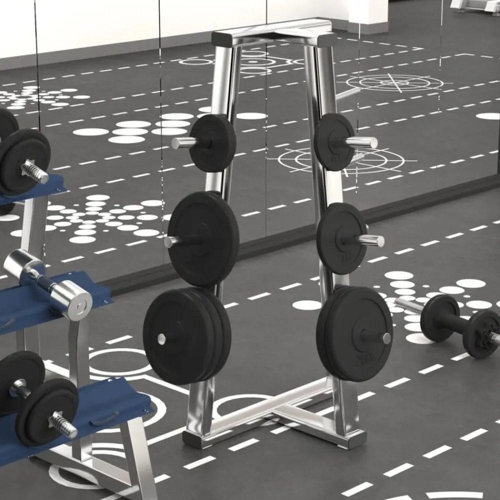 Fitness*vidaXL Halterschijf 20 kg gietijzer