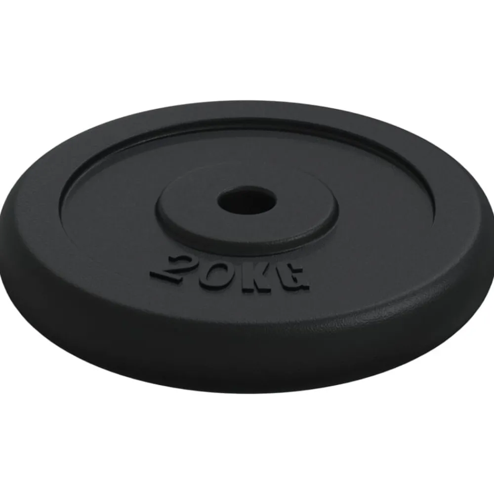 Fitness*vidaXL Halterschijf 40 kg gietijzer