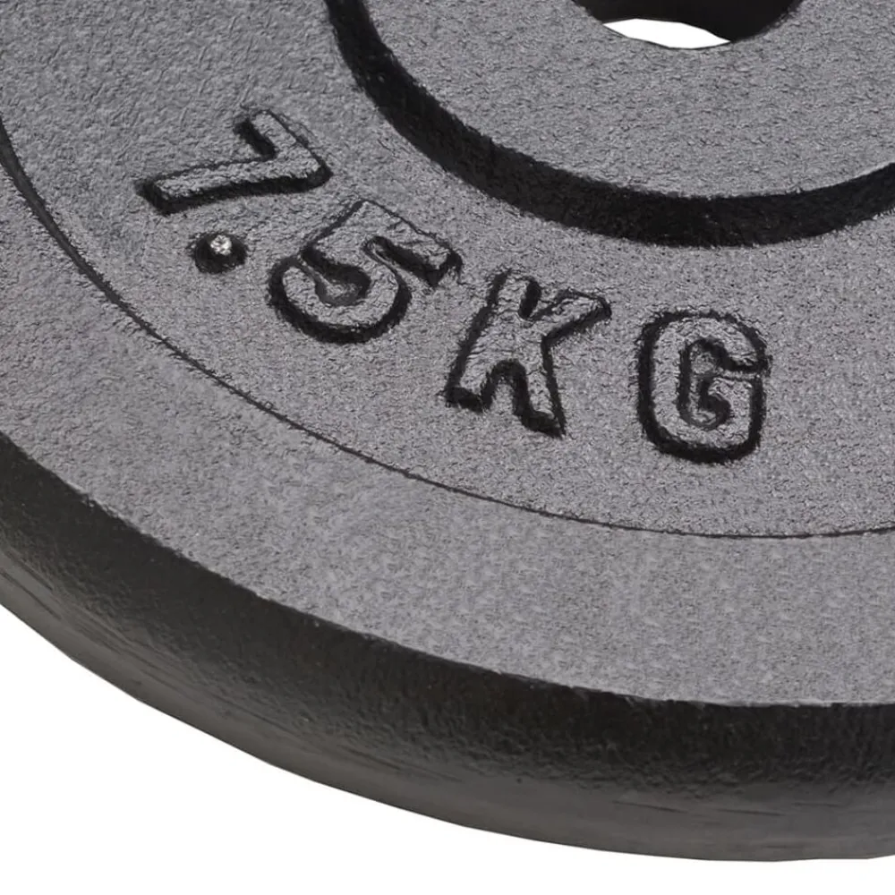 Halterschijven 4 st 4x7,5 kg gietijzer>vidaXL Clearance