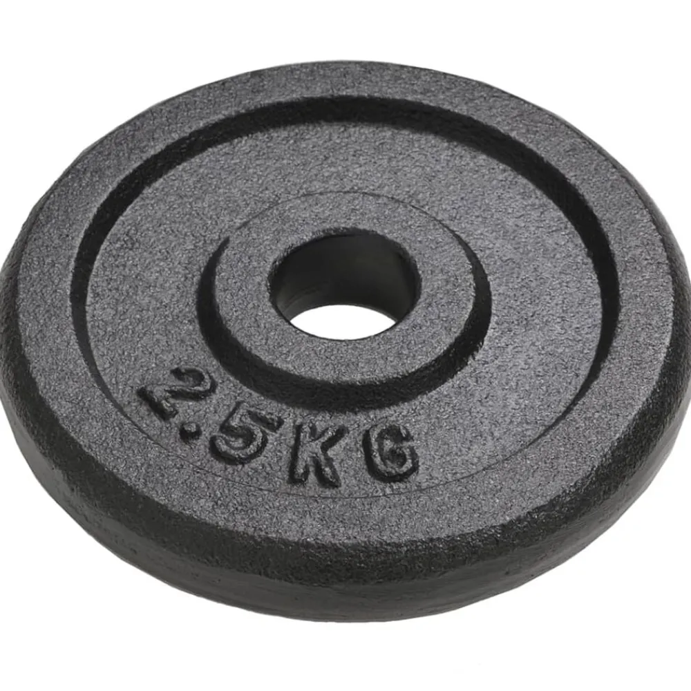 Halterschijven 8 st 8x2,5 kg gietijzer>vidaXL Outlet