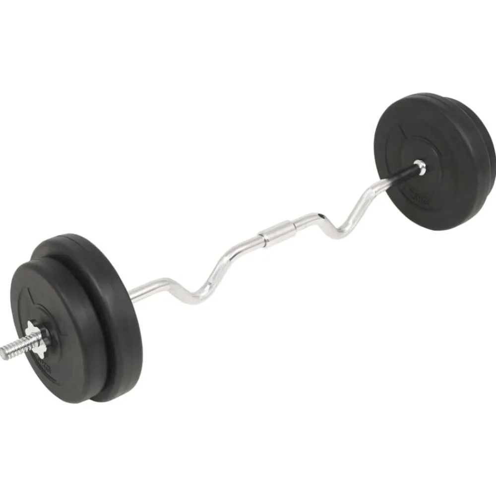 Fitness*vidaXL Halterset 30 kg