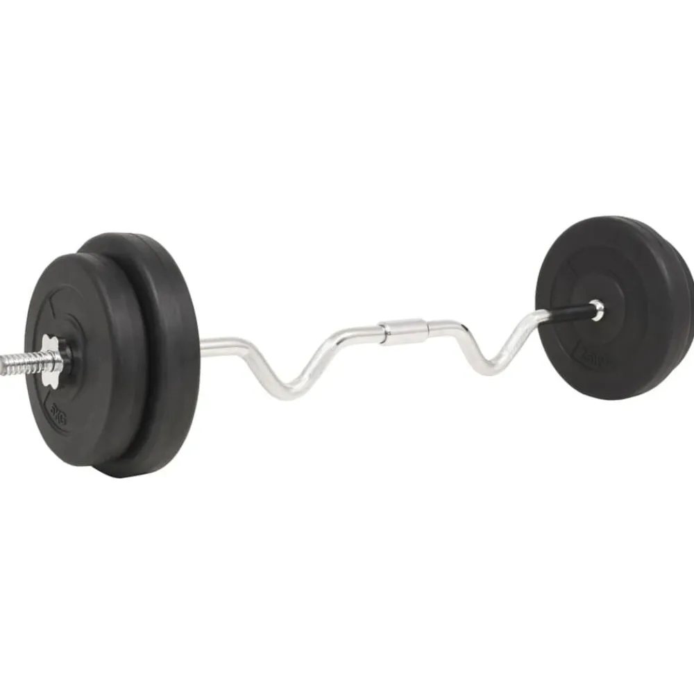 Fitness*vidaXL Halterset 30 kg