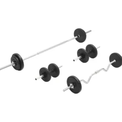 Fitness*vidaXL Halterset 30 kg