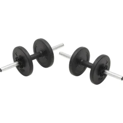 Fitness*vidaXL Halterset 30 kg