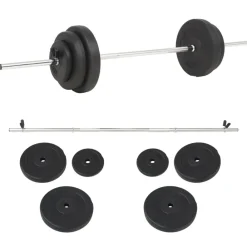 Fitness*vidaXL Halterset 30 kg