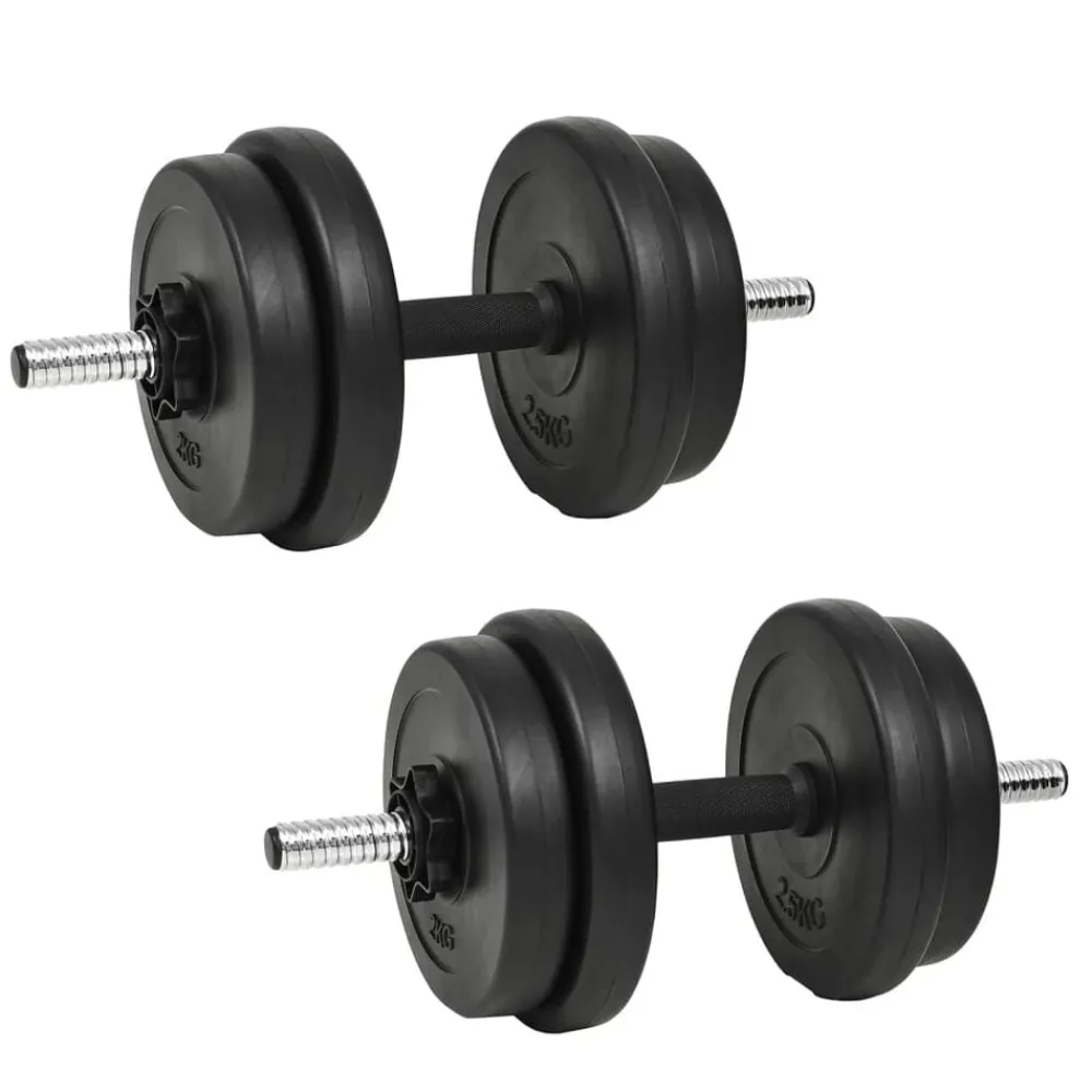 Fitness*vidaXL Halterset 20 kg 14-delig