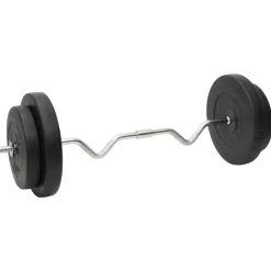 Fitness*vidaXL Halterset met gewichten 90 kg