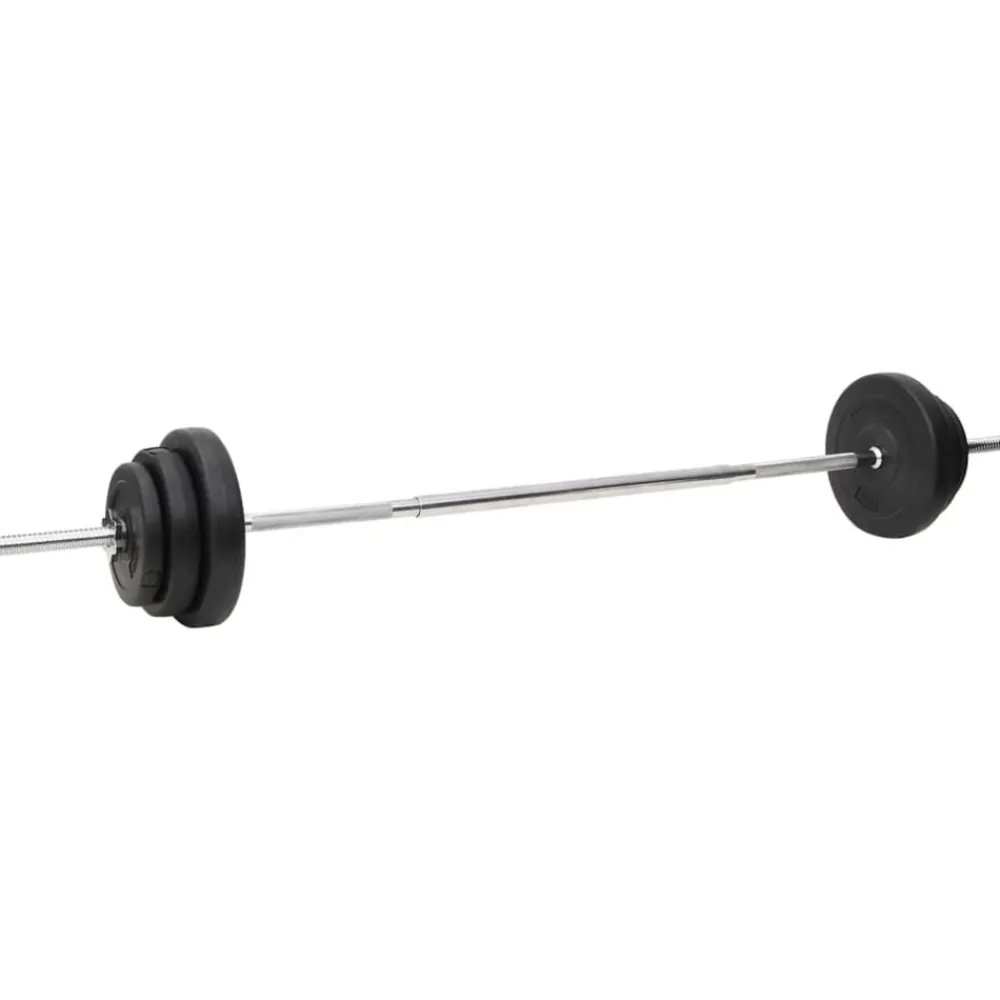 Fitness*vidaXL Halterset met gewichten 90 kg