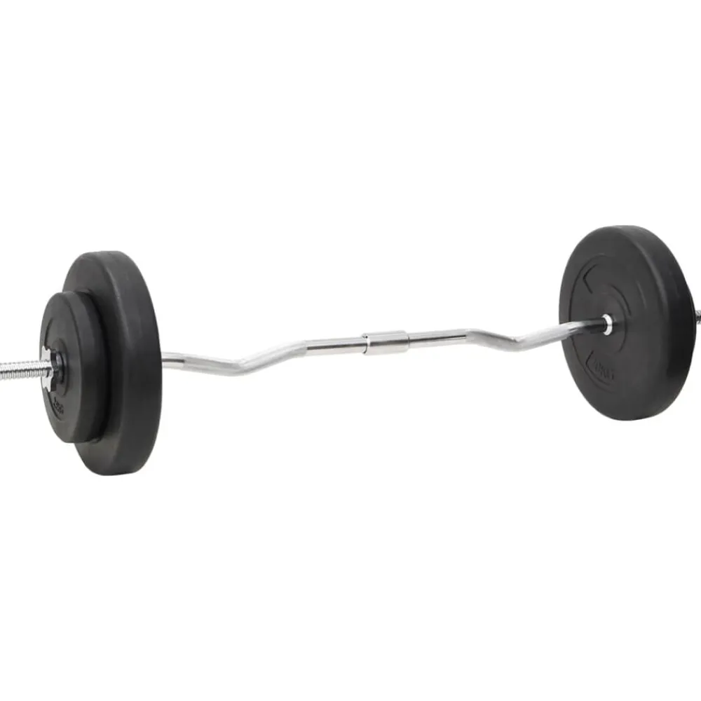 Halterset met gewichten 60 kg>vidaXL Clearance