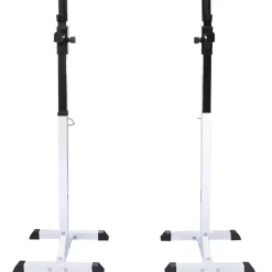 Fitness*vidaXL Halter-/squatrek met halterset 60,5 kg