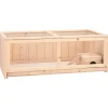 Huisdierbenodigdheden*vidaXL Hamsterkooi 104x52x38 cm massief vurenhout