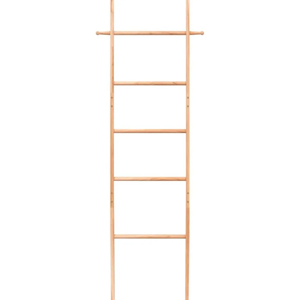 Handdoekenladder 170 cm massief walnotenhout>vidaXL Best