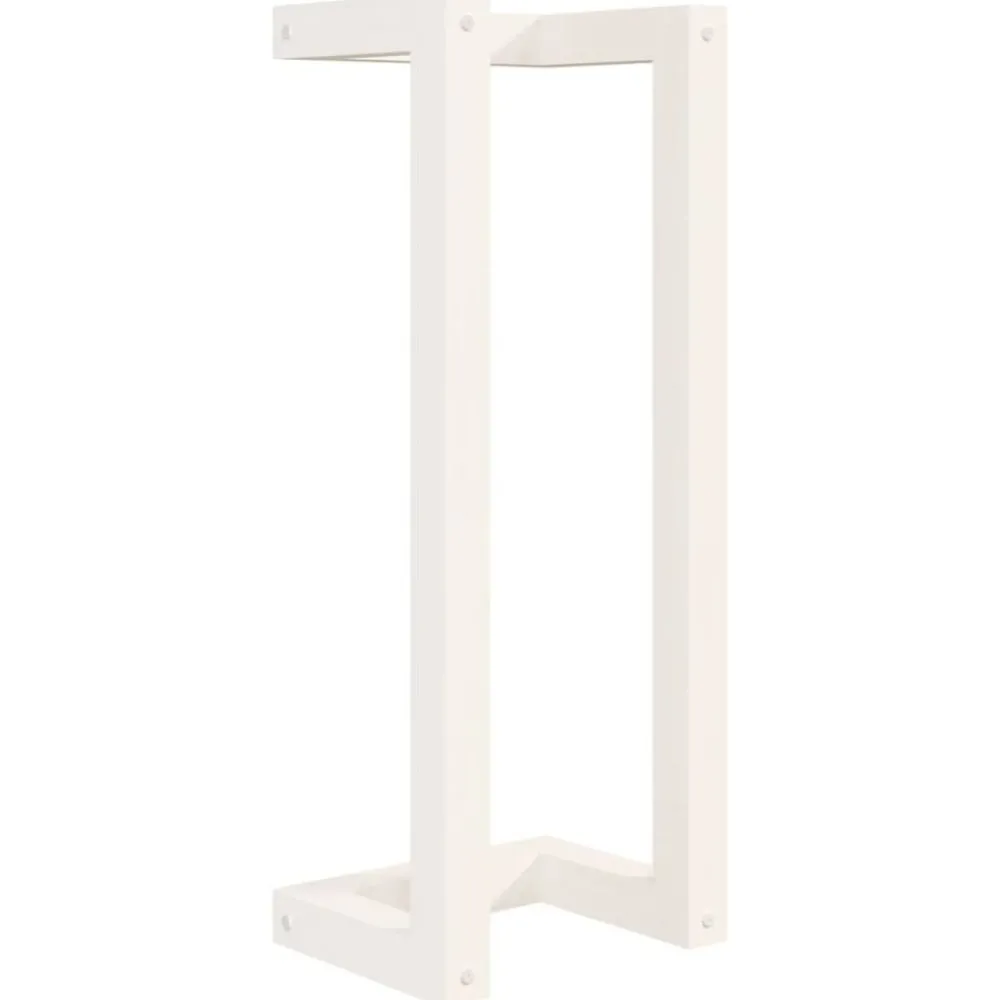 Handdoekenrek 23x18x60 cm massief grenenhout>vidaXL Outlet
