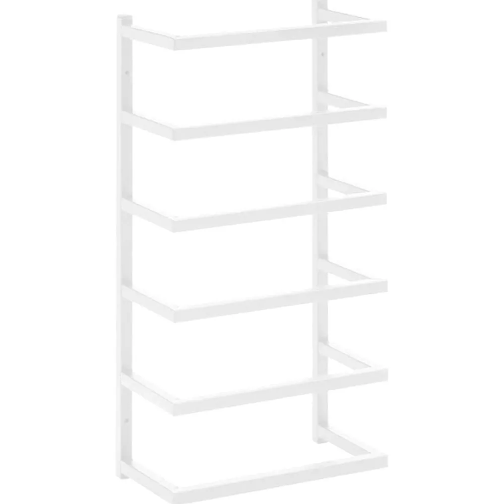 Handdoekenrek 24x12x48 cm staal>vidaXL Discount