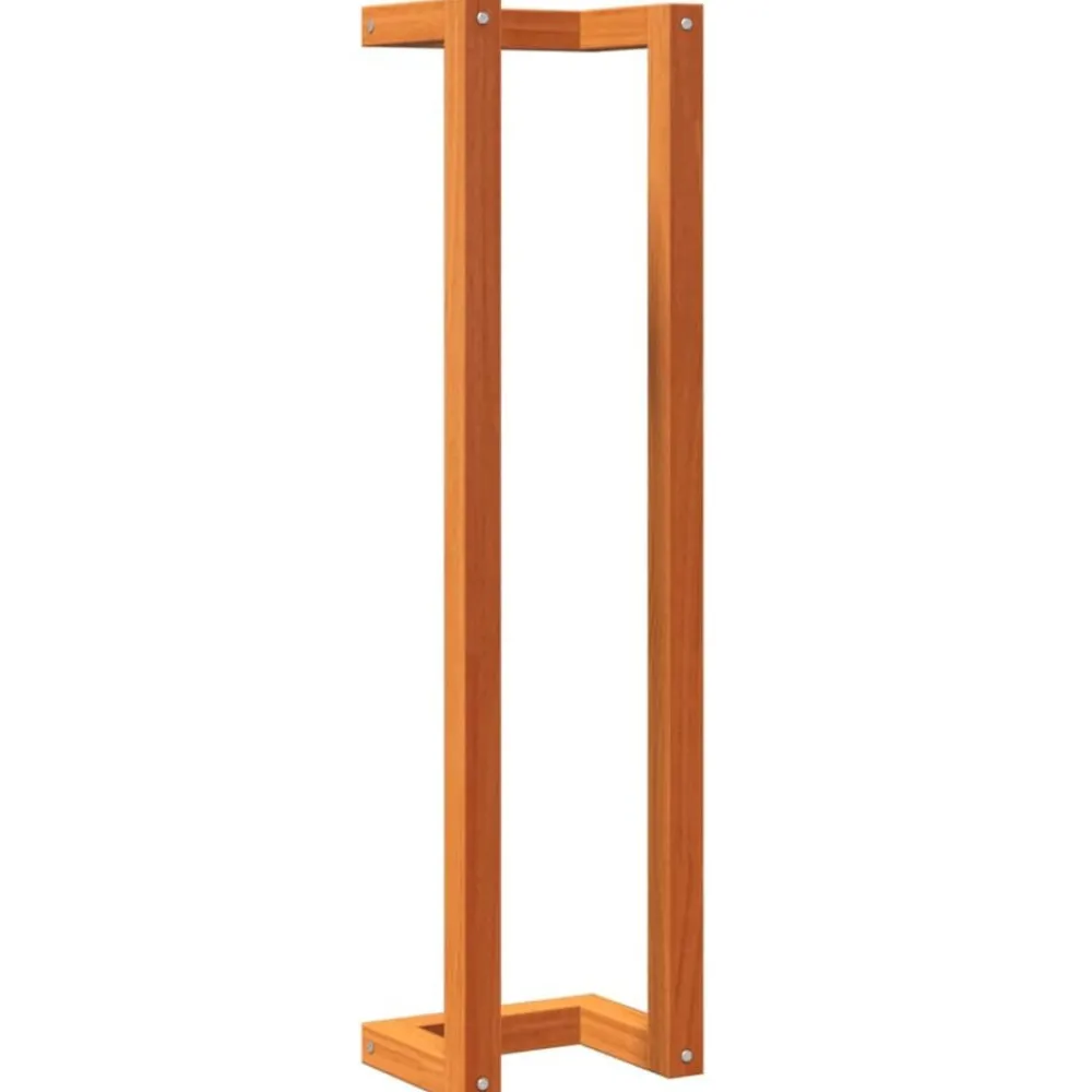 Handdoekenrek 23x18x90 cm massief grenenhout>vidaXL Hot