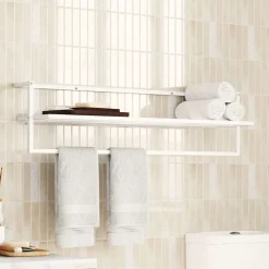 Handdoekenrek 95x25x22 cm ijzer>vidaXL Online