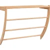 Handdoekenrek 60x25,5x49 cm massief walnotenhout>vidaXL New