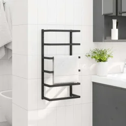 Handdoekenrek 24x12x48 cm staal><noscript><img width=