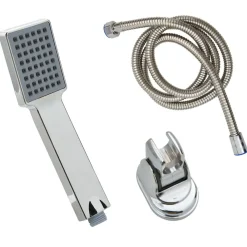 Sanitair & Loodgietersbenodigdheden*vidaXL Handdouche met slang van 1,5 m chroomkleurig