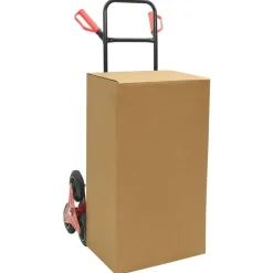 Handtrolley Zwart en Rood 64,5 x 49,5 x 114 cm Staal><noscript><img width=