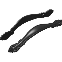 Handvat 2 pcs Zwart 143 x 19,2 x 20 mm Zinklegering>vidaXL Sale
