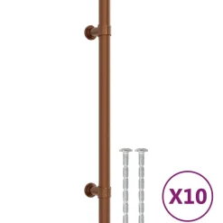Bouwbeslag*vidaXL Handvatten 10 st 160 mm roestvrij staal kleurig Brons