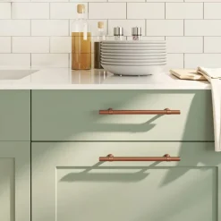 Bouwbeslag*vidaXL Handvatten 10 st 160 mm roestvrij staal kleurig Brons