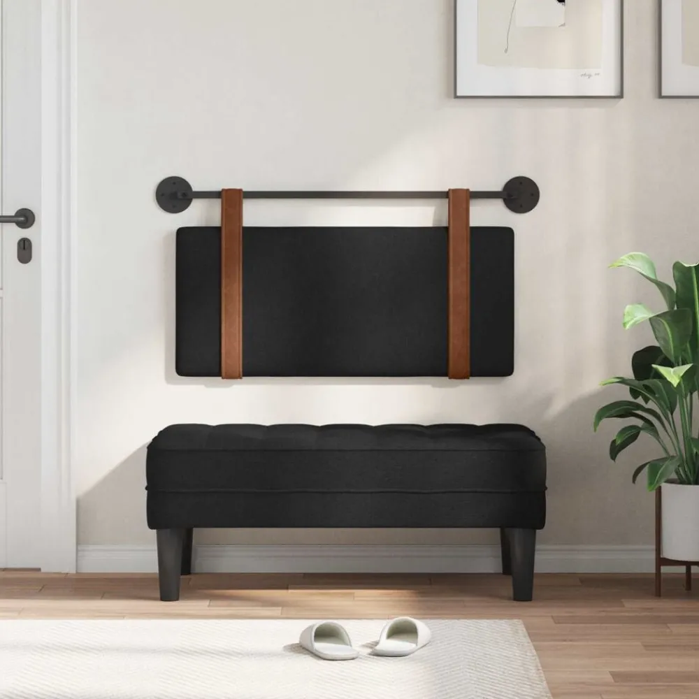 Hangend Hoofdeinde Effen 90 x 55 x 5 cm Antiek PU>vidaXL Online