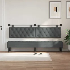 Hangend Hoofdeinde 210 x 55 x 7 cm Stof><noscript><img width=